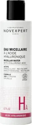 Novexpert Hyaluronic Acid мицеллярная вода с гиалуроновой кислотой веганская для лица 200 мл