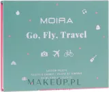Палетка теней для век Moira Happy Go, Fly, Travel Shadow Palette — фото 2