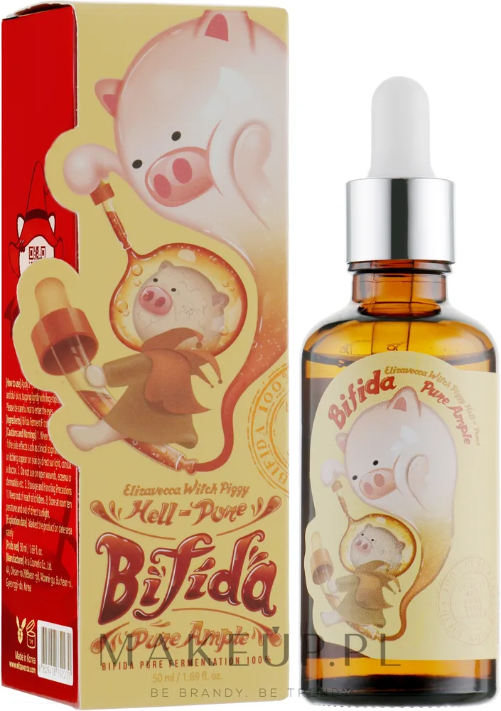 Сыворотка-ампула для лица Elizavecca Hell-Pore Bifida Pure с бифидоферментом 100% 50 мл