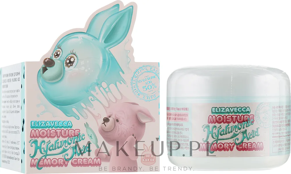 Крем для лица Elizavecca Moisture Hyaluronic Acid Memory с гиалуроновой кислотой 100 мл