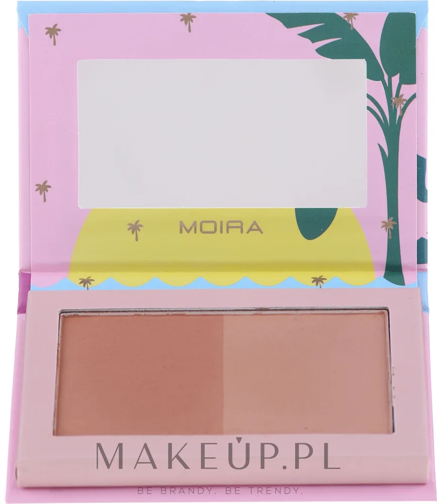 Бронзер для лица Moira Island Queen Bronzed Goddess Duo
