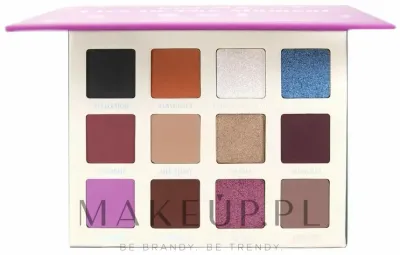 Палетка теней для век Moira Live In The Moment Eyeshadow Palette 12 оттенков