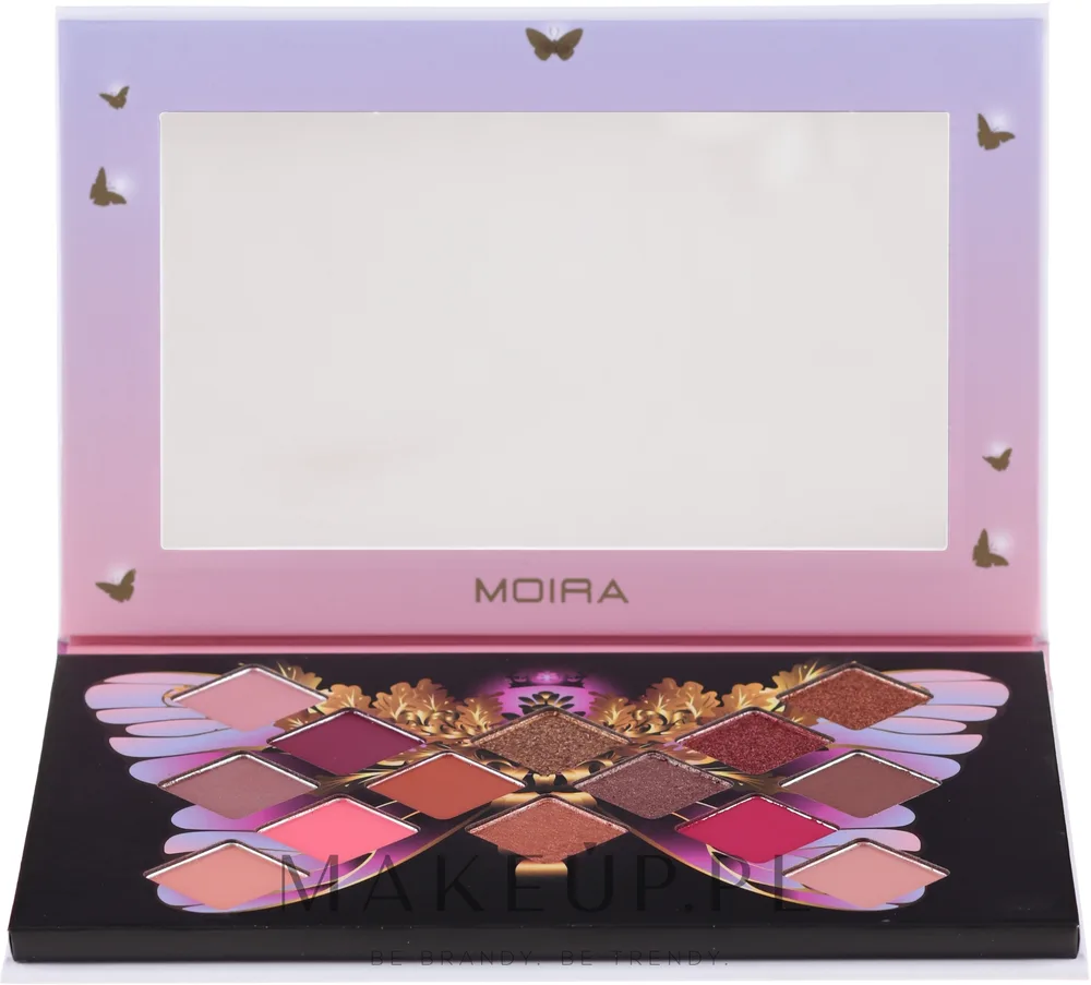 Палетка теней для век Moira Glow And Gleam Shadow Palette 14 оттенков