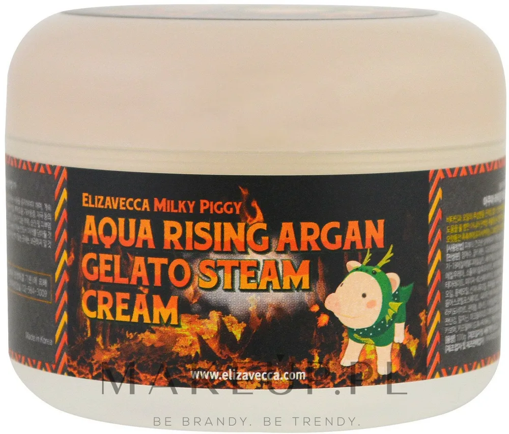 Увлажняющий крем для лица Elizavecca Aqua Rising Argan Gelato Steam с аргановым маслом 100 мл