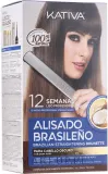 Набор для кератинового выпрямления Kativa Alisado Brasileno для брюнеток с кератином 15+150+30+30 мл — фото 1
