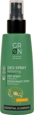 Дезодорант-спрей GRN Deo Spray Calendula с экстрактом календулы, для чувствительной кожи, 75 мл