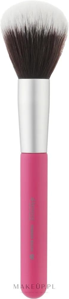 Кисть для пудры Benecos Powder Brush Colour Edition с синтетическим ворсом, 18 см