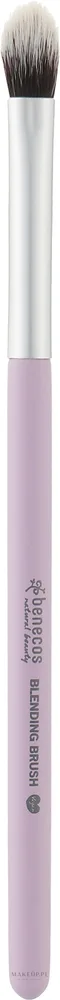 Кисть для растушёвки теней Benecos Blending Brush Color Edition пушистая, 16 см