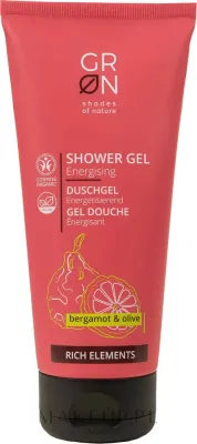 Гель для душа с бергамотом и оливой GRN Rich Elements Bergamot & Olive Shower Gel, 200 мл