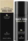 Кислородная маска для лица с улиткой и углём The Skin House Black Snail Bubble Mask, 100 мл — фото 2
