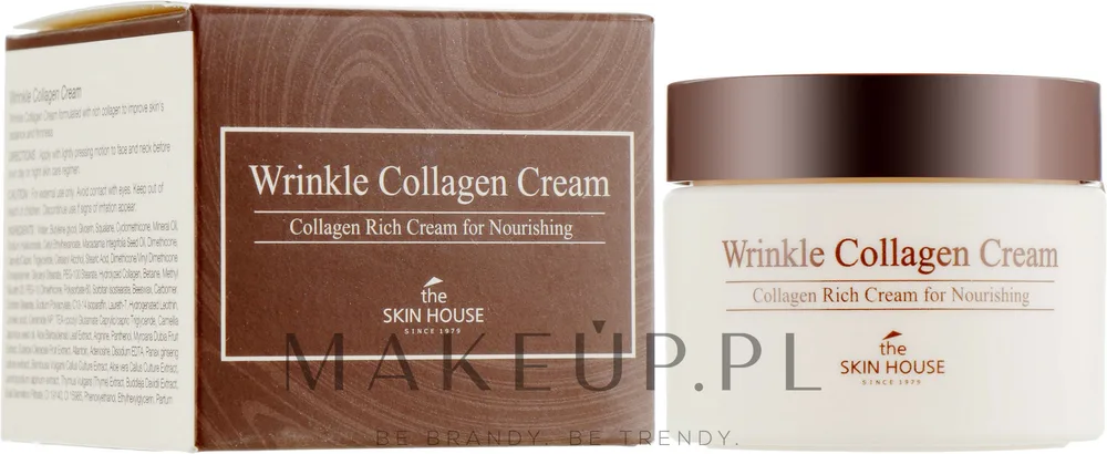 Крем для лица The Skin House Wrinkle Collagen питательный коллаген аденозин 50 мл