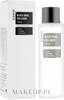 Тонизирующая эссенция Coxir Black Snail Collagen с муцином улитки и коллагеном, 150 мл, anti-age