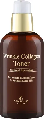 Коллагеновый anti-age тоник The Skin House Wrinkle Collagen с аденозином, 130 мл, для зрелой кожи