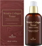 Коллагеновый anti-age тоник The Skin House Wrinkle Collagen с аденозином, 130 мл, для зрелой кожи — фото 2