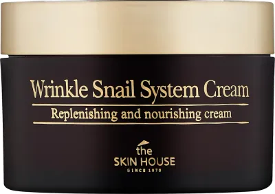 Крем для лица The Skin House Wrinkle Snail System с муцином улитки 100 мл