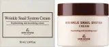 Крем для лица The Skin House Wrinkle Snail System против морщин муцин улитки аденозин 50 мл — фото 2