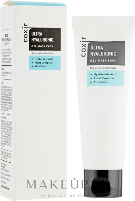 Увлажняющая гелевая маска для лица Coxir Ultra Hyaluronic Gel Mask Pack, 80 мл