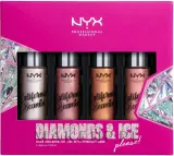 Набор жидких хайлайтеров для тела NYX Professional Makeup Diamonds Ice, Please Shimmer Body Oil, 4 оттенка, 4 x 13,76 мл — фото 1