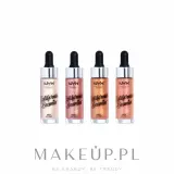 Набор жидких хайлайтеров для тела NYX Professional Makeup Diamonds Ice, Please Shimmer Body Oil, 4 оттенка, 4 x 13,76 мл — фото 2
