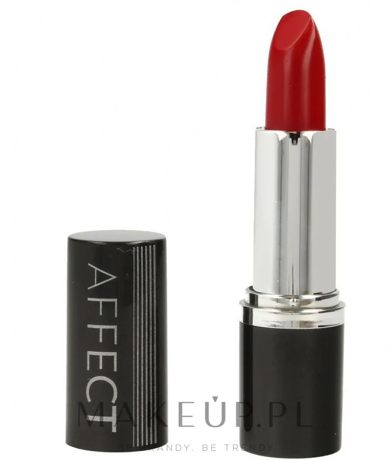 Affect Cosmetics Satin Lipstick помада для губ сатиновая кремовая стойкая с деликатным блеском 4.1 г, оттенок Confidence