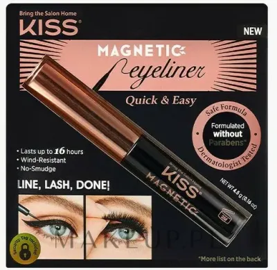 Подводка для глаз Kiss Magnetic Eyeliner магнитная