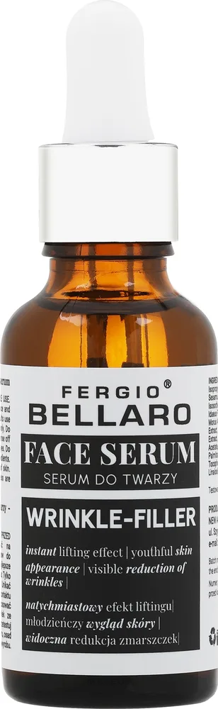 Сыворотка-масло для лица Fergio Bellaro Botox Effect White лифтинг с витаминами 30 мл