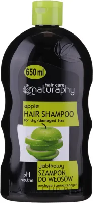Шампунь Naturaphy яблочный с алоэ и миндальным маслом 650 мл