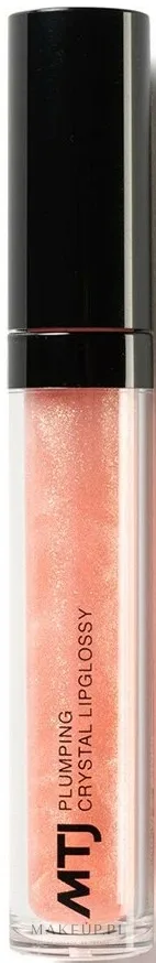Блеск для губ MTJ Cosmetics Plumping Crystal Lip Gloss с голографическими пигментами, 7 мл, оттенок Coral