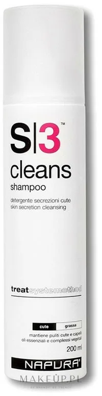 Шампунь Napura S3 Cleans для жирной кожи головы и волос