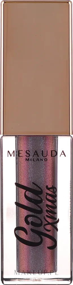 Тени для век Mesauda Milano Gold XMas Gossip Eye жидкие, мерцающие, стойкие, 5 мл, оттенок 201