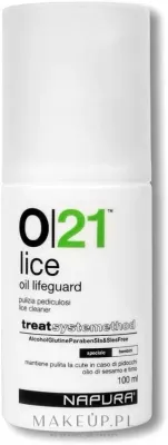 Масло для кожи головы Napura O21 Lifeguard Oil Remover Lice защитное, против вшей и гнид, 100 мл
