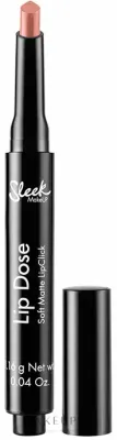 Помада для губ Sleek MakeUP Lip Dose Soft Matte LipClick матовая, с кремовой текстурой, 1,16 г