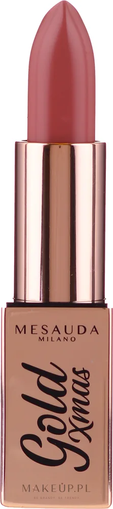 Помада для губ Mesauda Milano Gold Xmas Lipstick, оттенок 301