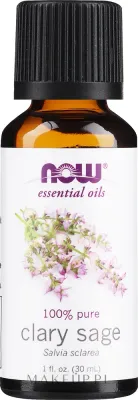 Эфирное масло Now Foods Clary Sage шалфей мускатный 30 мл