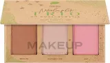 Палетка для контуринга лица Felicea Natural Trio Palette, оттенок 301 - Light — фото 1