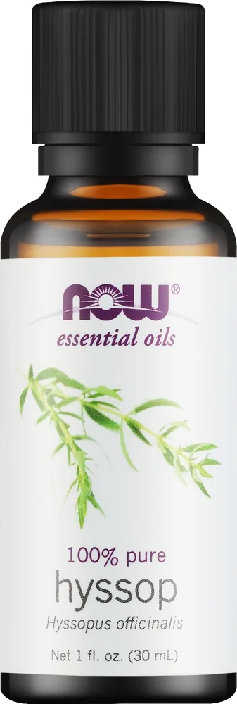 Эфирное масло Now Foods Hyssop иссоп 30 мл