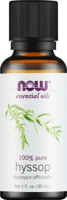 Эфирное масло Now Foods Hyssop иссоп 30 мл