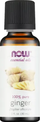 Эфирное масло Now Foods Ginger имбирь 30 мл