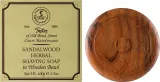 Мыло для бритья Taylor of Old Bond Street Sandalwood сандал в деревянной чаше, 100 г — фото 3