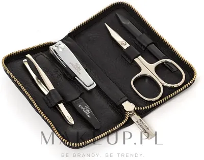 Маникюрный набор Taylor of Old Bond Street J09940 из 5 предметов в кожаном футляре