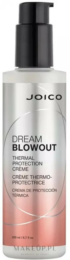 Крем для волос Joico Dream Blowout с термозащитой, разглаживающий, антипушение, 200 мл