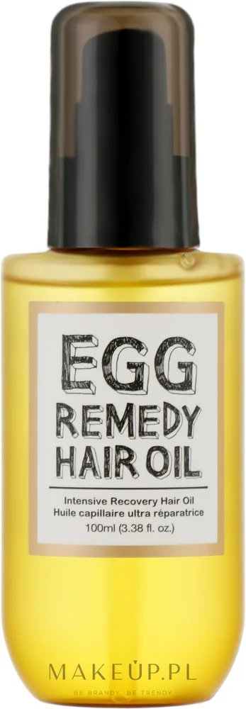Восстанавливающее масло для волос с яйцом Too Cool For School Egg Remedy Oil
