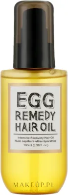 Восстанавливающее масло для волос с яйцом Too Cool For School Egg Remedy Oil