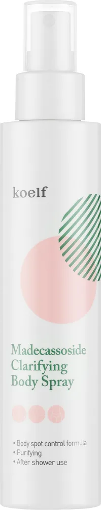 Освежающий спрей для тела Petitfee & Koelf Madecassoside Clarifying Body Spray