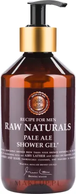 Гель для душа для мужчин Recipe For Men RAW Naturals Pale Ale Shower Gel, 300 мл