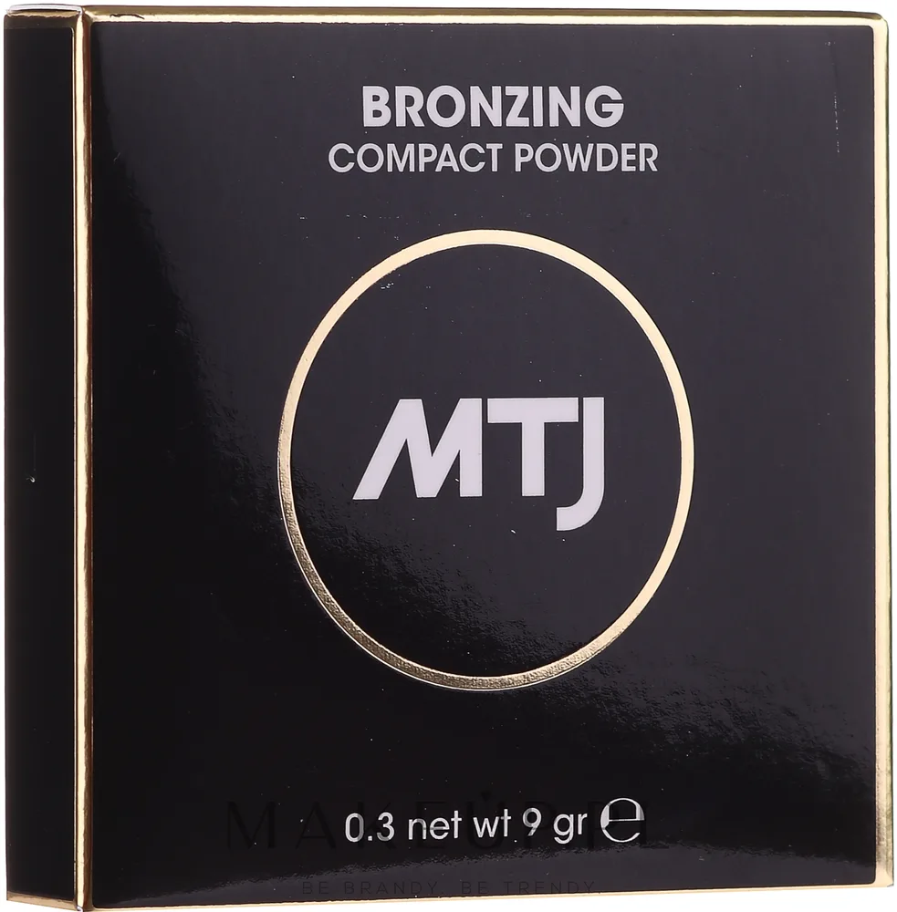Бронзирующая компактная пудра MTJ Cosmetics Bronzing Compact Powder, 9 г