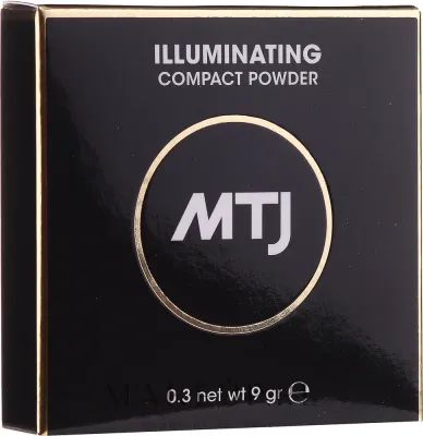 Компактная пудра-хайлайтер MTJ Cosmetics Illuminating Compact Powder, 9 г