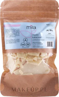 Масло какао Mira нерафинированное для тела и волос 100 г