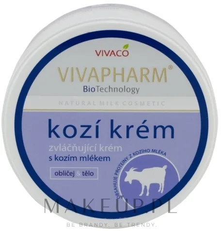 Крем для лица и тела Vivaco Vivapharm смягчающий с козьим молоком 250 мл