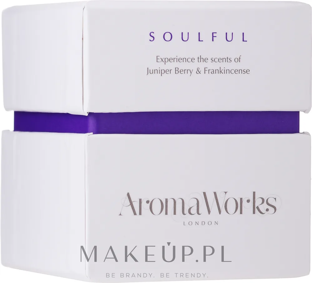 Ароматическая свеча AromaWorks Soulful, 220 г